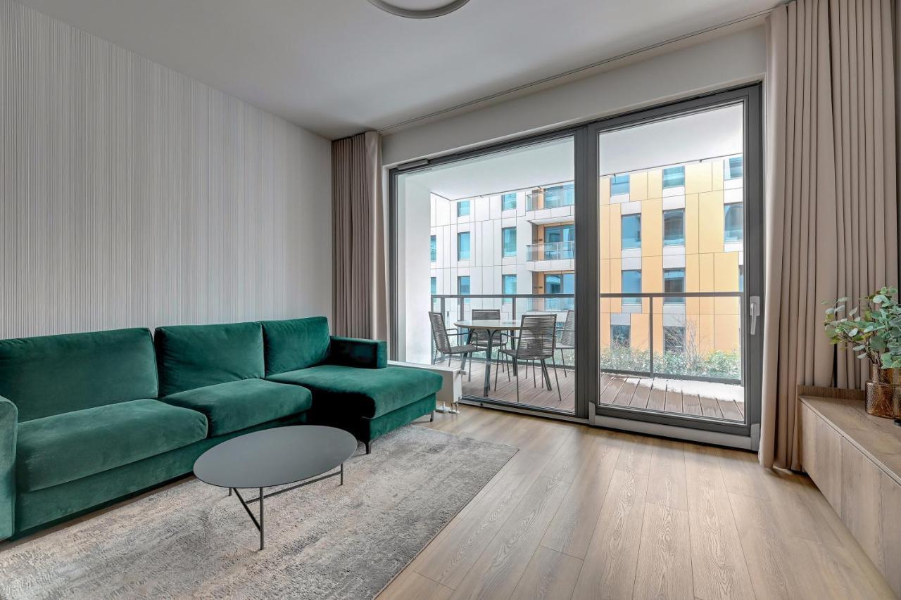 Brabank Riverside - Sauna, Business & Gym By Downtown Apartments 格但斯克 外观 照片