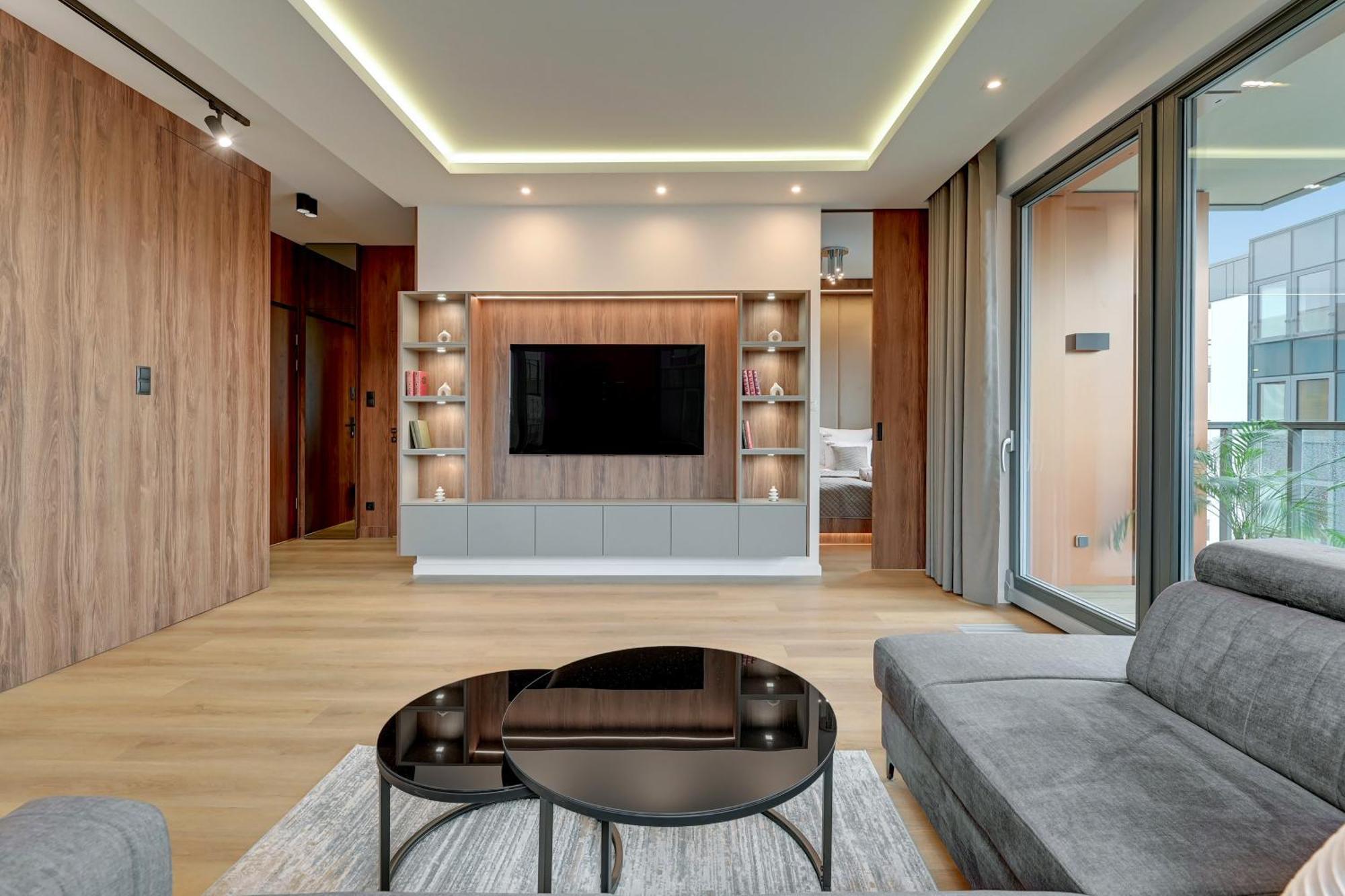 Brabank Riverside - Sauna, Business & Gym By Downtown Apartments 格但斯克 客房 照片
