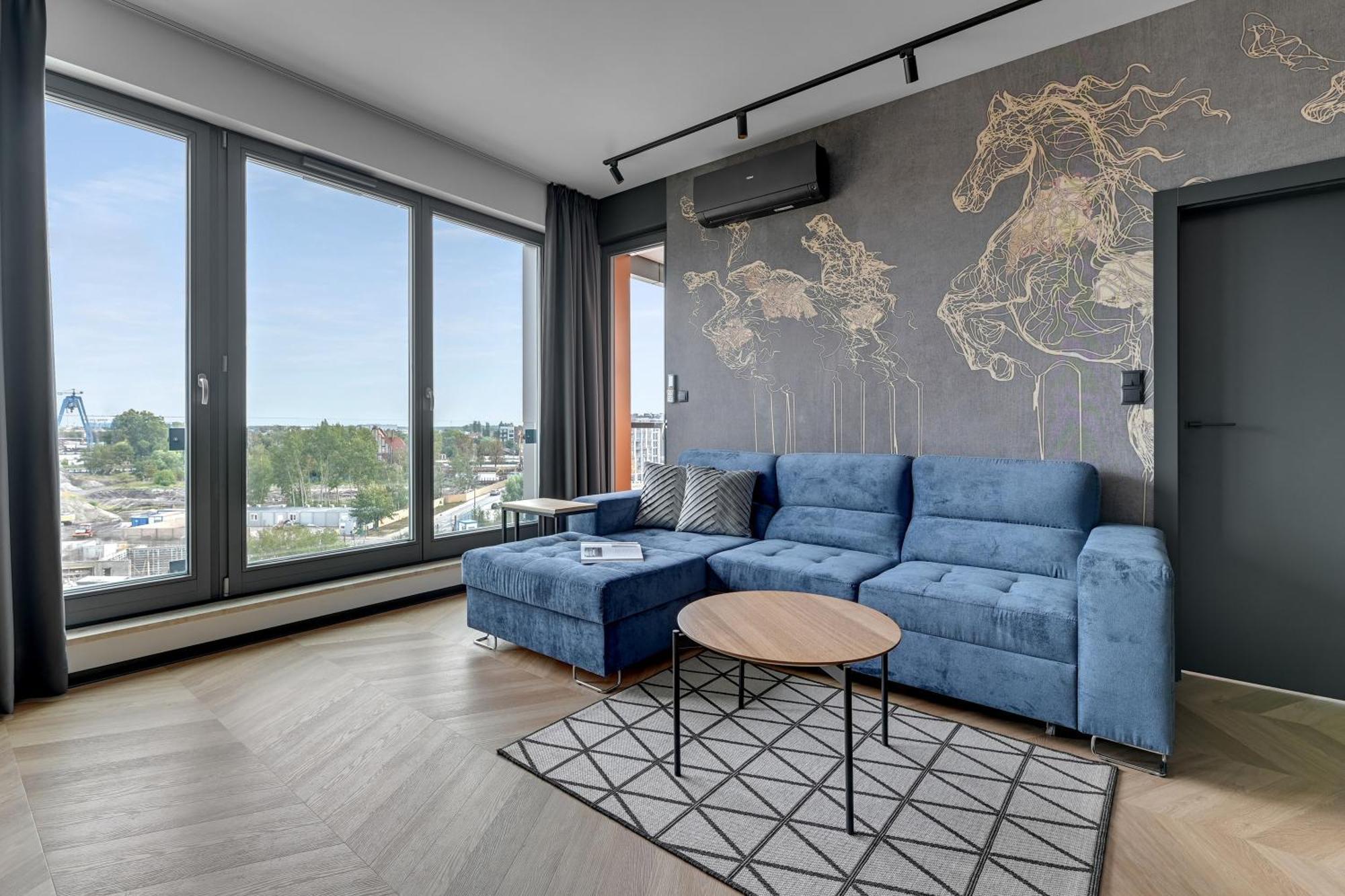 Brabank Riverside - Sauna, Business & Gym By Downtown Apartments 格但斯克 外观 照片